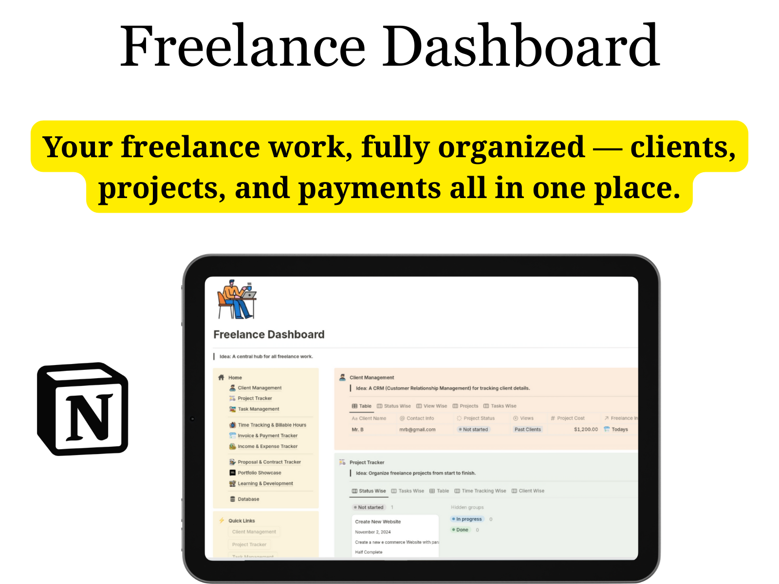 Freelance Dashboard
